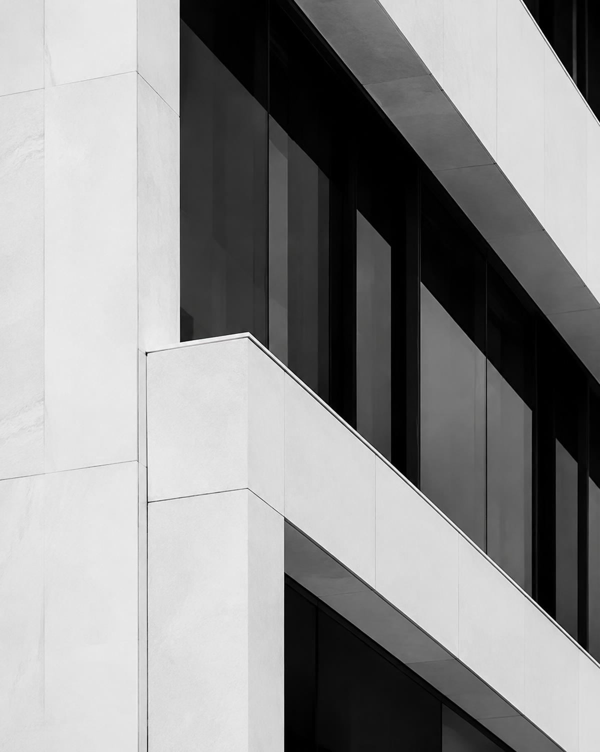 Fachada arquitectónica minimalista